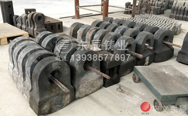 廢鐵破碎機(jī)錘頭雙液合金材質(zhì)耐磨損